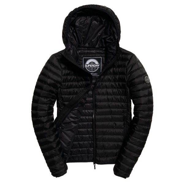 Core down hooded jacket on sale